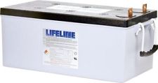  Lifeline Gel Battery 12v 255Ah Gpl 8dl DEEP CYCLE Marine solar Leisure caravan