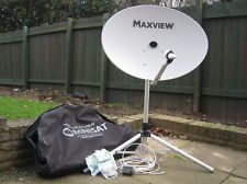 Caravan motorhome campervan omnisat Maxiview 66 portable satelite dish