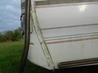 Picture of damaged caravan awning track