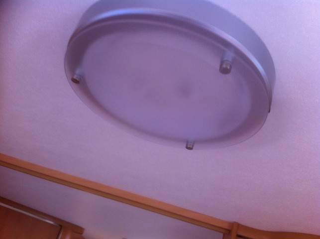 Round caravan ceiling lights
