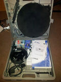 Suitcase Satellite System 12v/240v caravan motorhome campervan