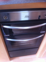 Caravan oven and grill used
